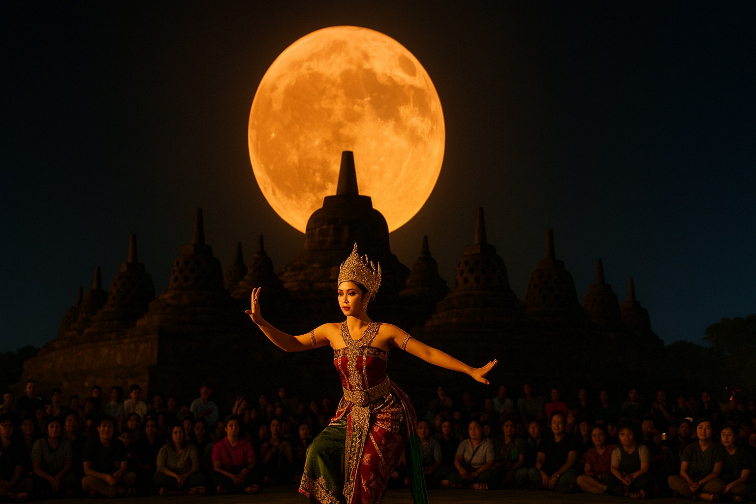 Borobudur Super Moon